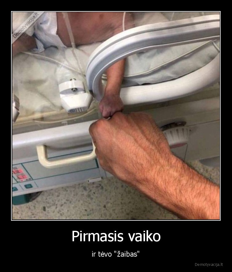Pirmasis vaiko - ir tėvo 