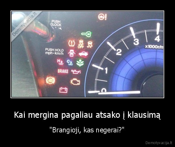 Kai mergina pagaliau atsako į klausimą - 