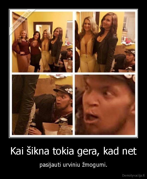 Kai šikna tokia gera, kad net - pasijauti urviniu žmogumi.. 