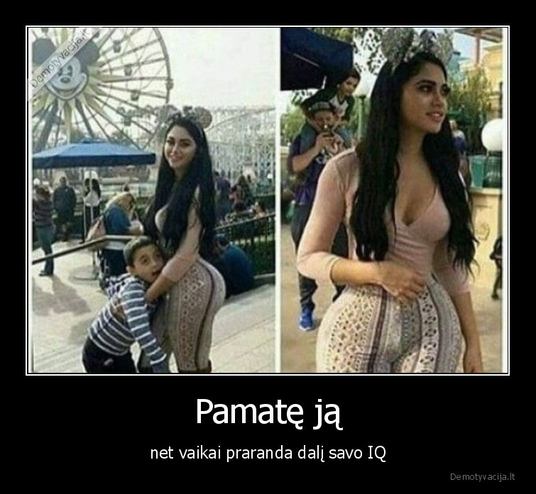 Pamatę ją - net vaikai praranda dalį savo IQ. 
