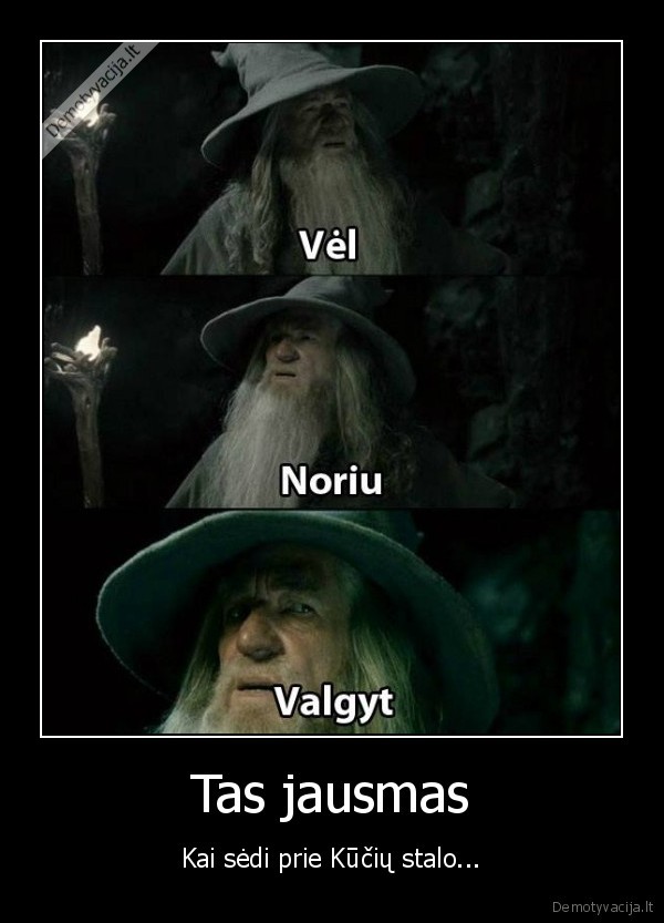 Tas jausmas - Kai sėdi prie Kūčių stalo.... 