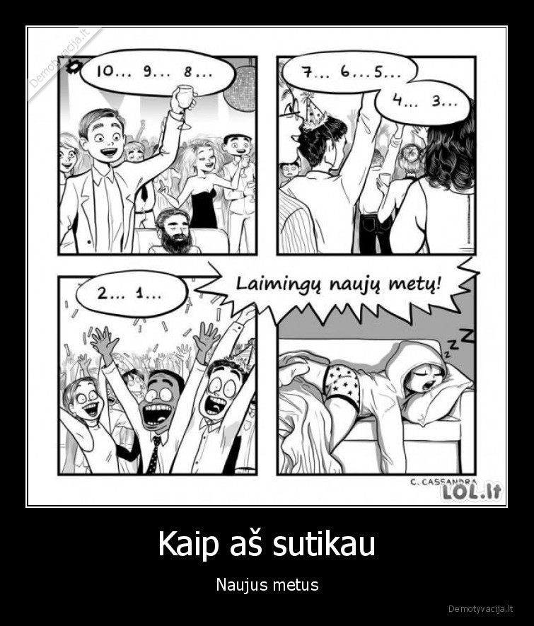 Kaip aš sutikau - Naujus metus. 