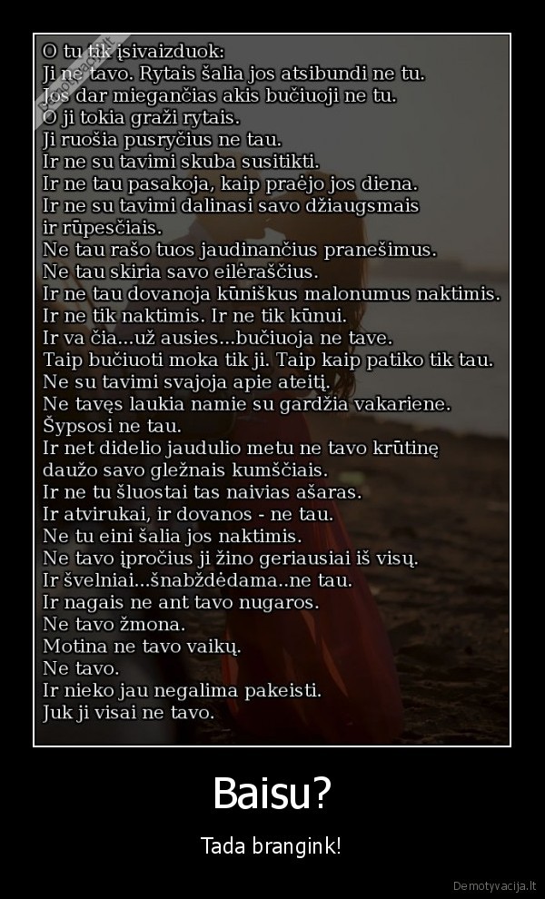 Baisu? - Tada brangink!. 