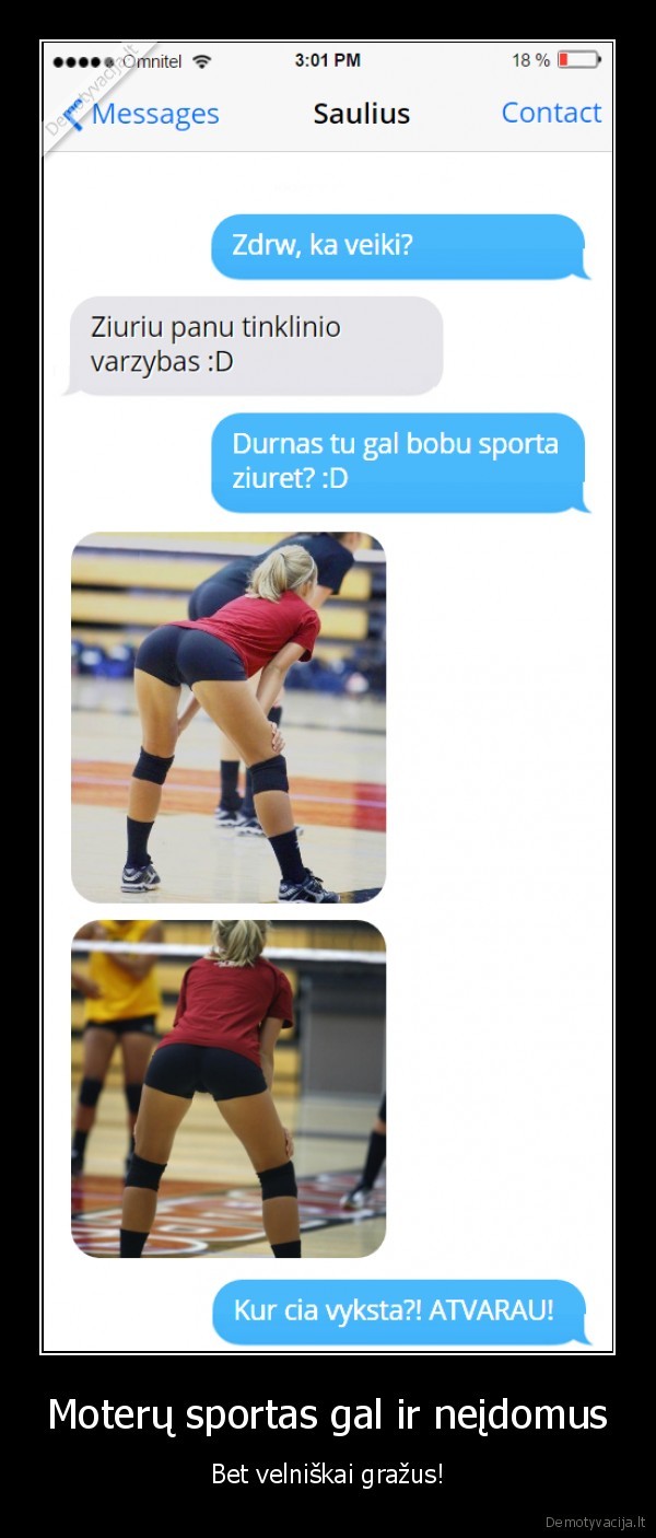 Moterų sportas gal ir neįdomus - Bet velniškai gražus!. 