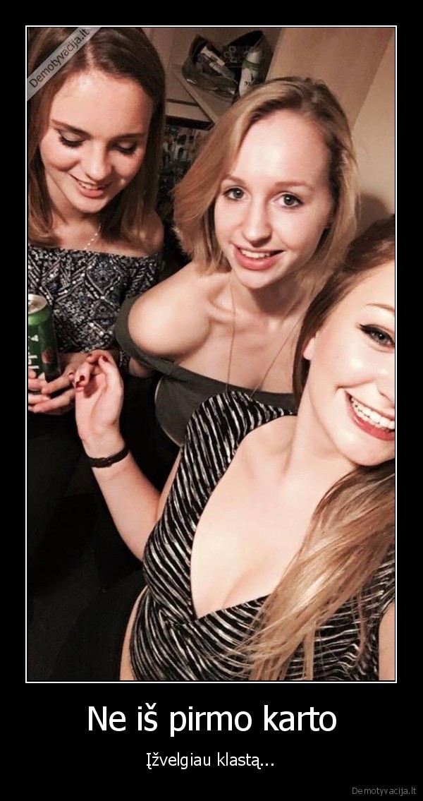 Ne iš pirmo karto - Įžvelgiau klastą.... 