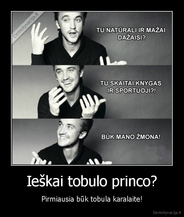 Ieškai tobulo princo? - Pirmiausia būk tobula karalaite!. 