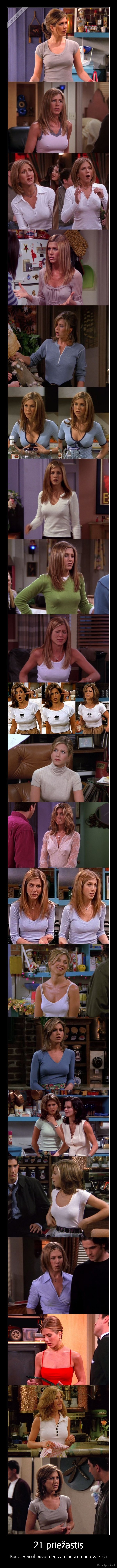 21 priežastis - Kodėl Reičel buvo mėgstamiausia mano veikėja. 