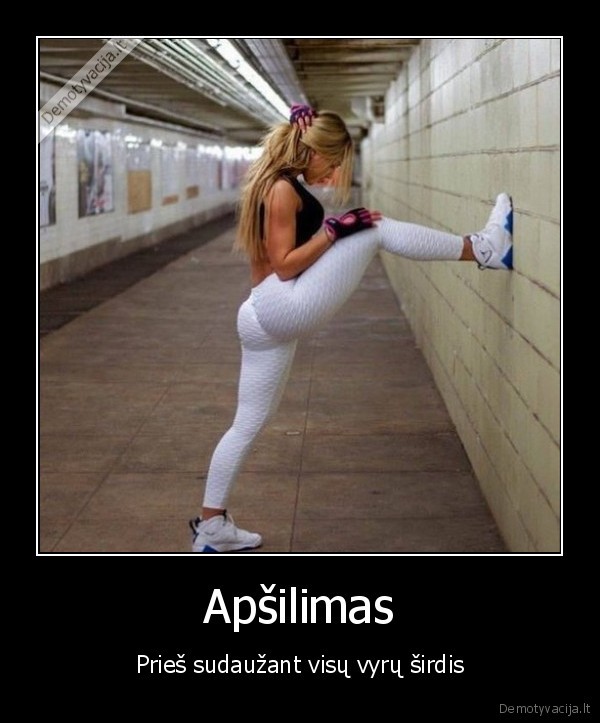 Apšilimas - Prieš sudaužant visų vyrų širdis. 