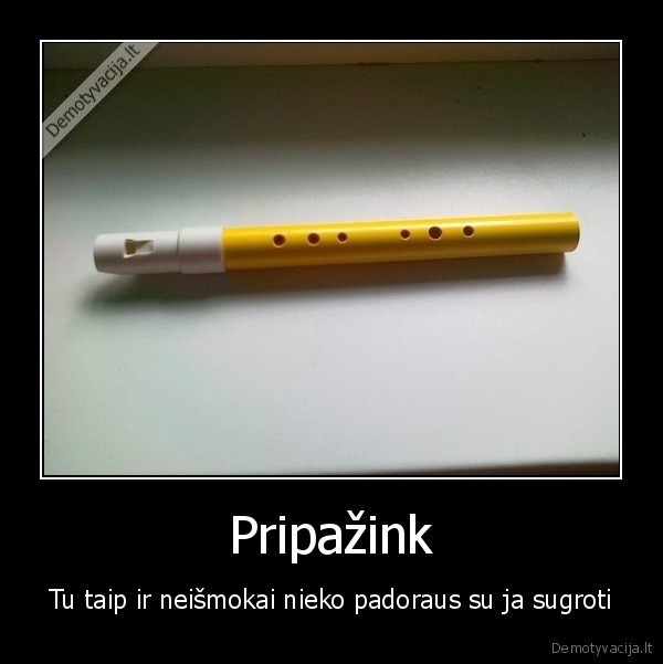 Pripažink - Tu taip ir neišmokai nieko padoraus su ja sugroti. 