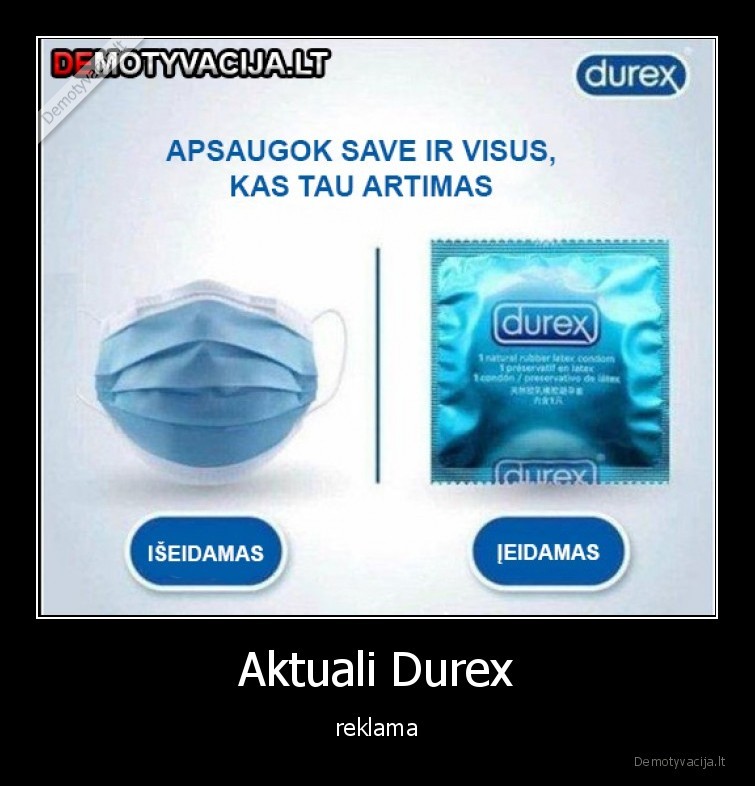 Aktuali Durex - reklama. 