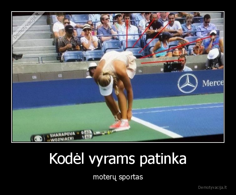 Kodėl vyrams patinka - moterų sportas. 