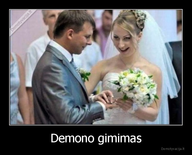 Demono gimimas. 