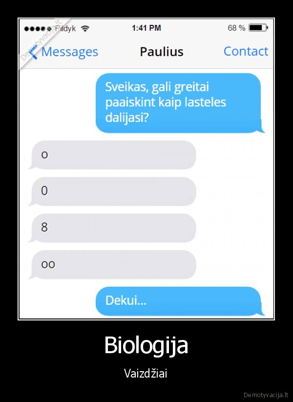 Biologija - Vaizdžiai. 