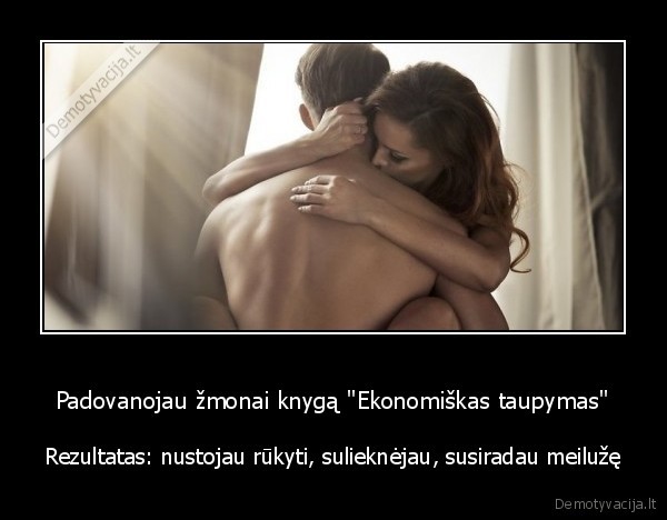 Padovanojau žmonai knygą 