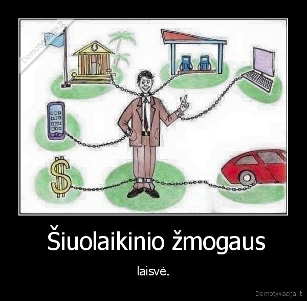  Šiuolaikinio žmogaus - laisvė.. 