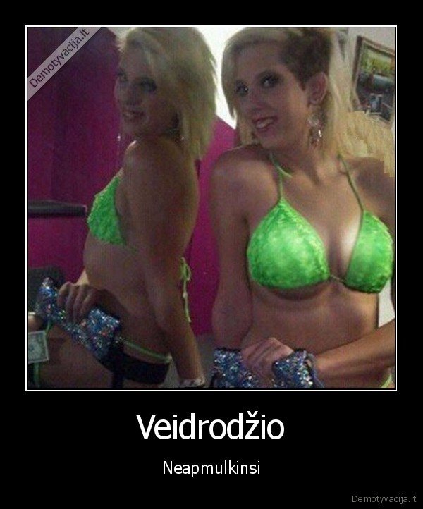 Veidrodžio - Neapmulkinsi. 