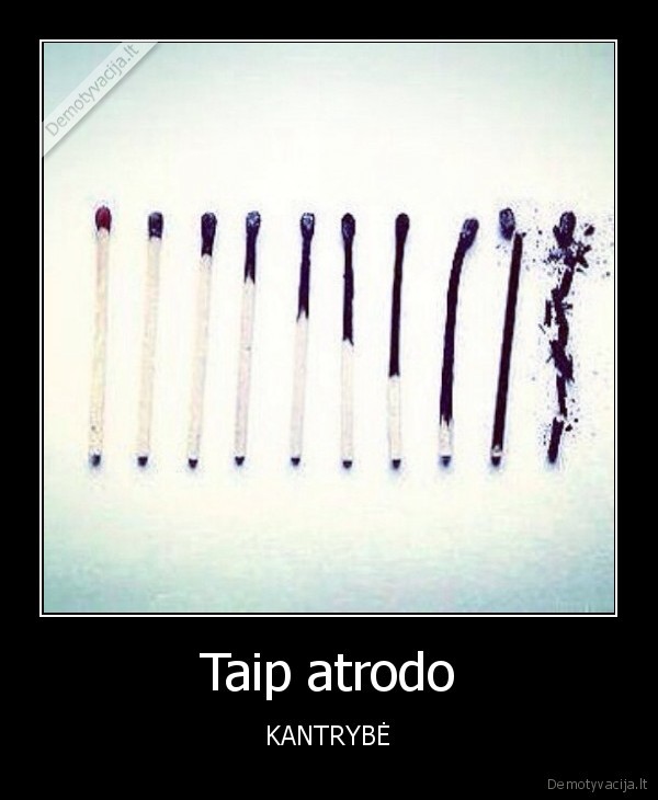 Taip atrodo - KANTRYBĖ. 