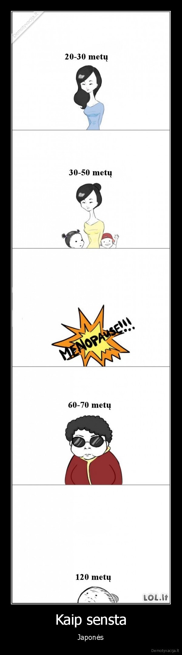 Kaip sensta - Japonės. 