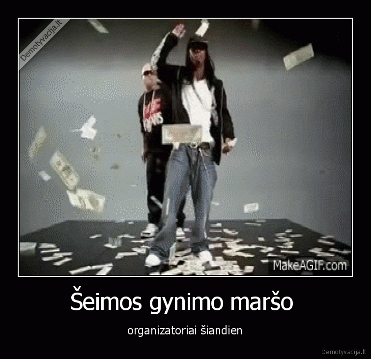 Šeimos gynimo maršo  - organizatoriai šiandien. 