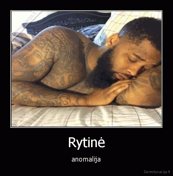 Rytinė - anomalija. 