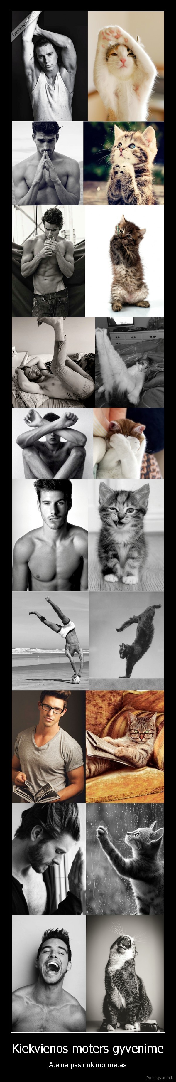 Kiekvienos moters gyvenime - Ateina pasirinkimo metas. 