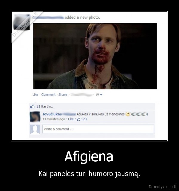 Afigiena - Kai panelės turi humoro jausmą.. 