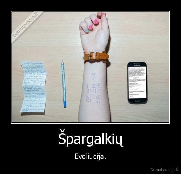 Špargalkių - Evoliucija.. 