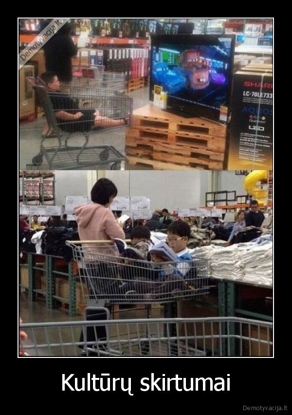 Kultūrų skirtumai. 