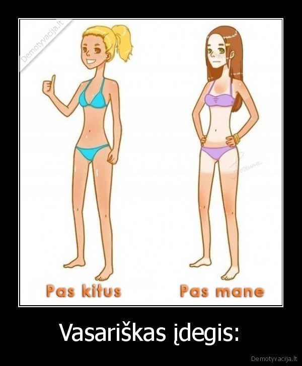 Vasariškas įdegis:. 