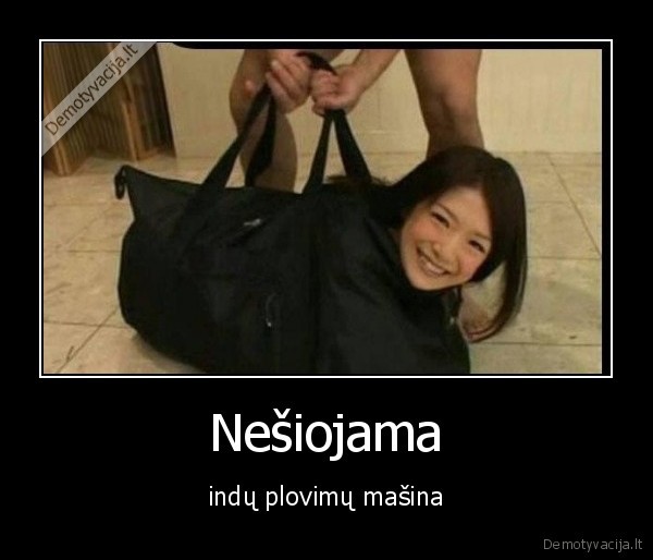 Nešiojama - indų plovimų mašina. 