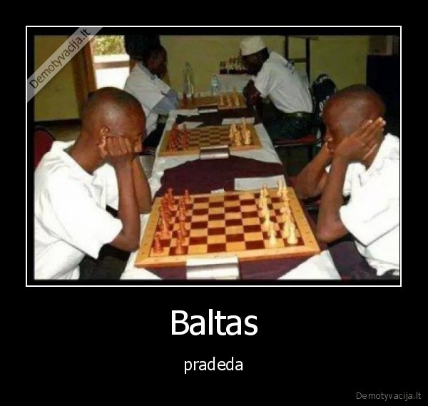 Baltas - pradeda. 