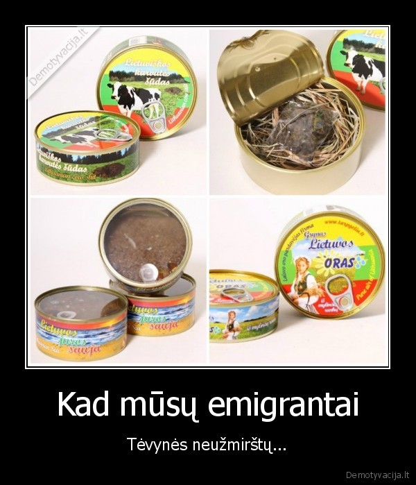 Kad mūsų emigrantai - Tėvynės neužmirštų.... 