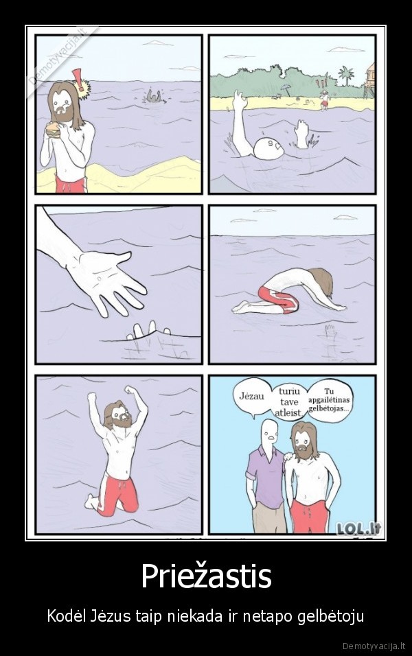 Priežastis - Kodėl Jėzus taip niekada ir netapo gelbėtoju. 