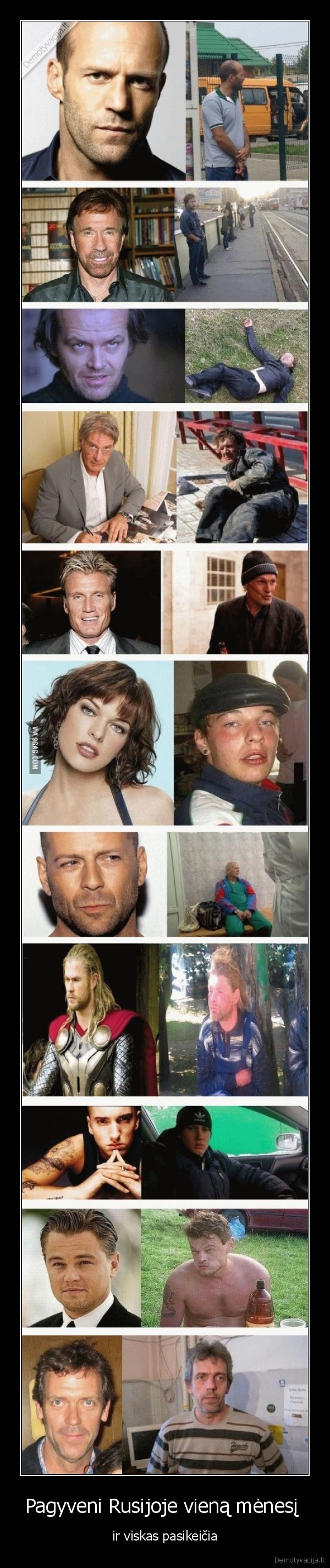 Pagyveni Rusijoje vieną mėnesį  - ir viskas pasikeičia. 