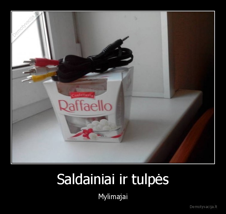 Saldainiai ir tulpės - Mylimajai. 