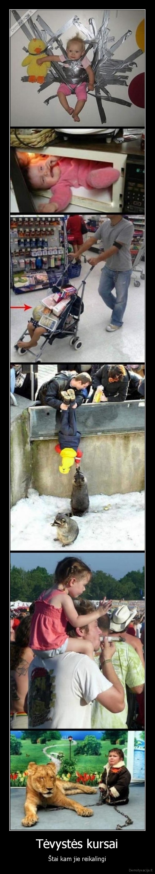 Tėvystės kursai - Štai kam jie reikalingi. 