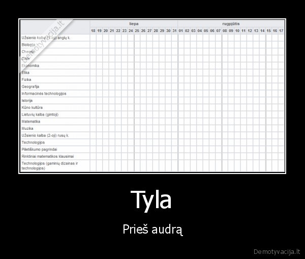 Tyla - Prieš audrą. 