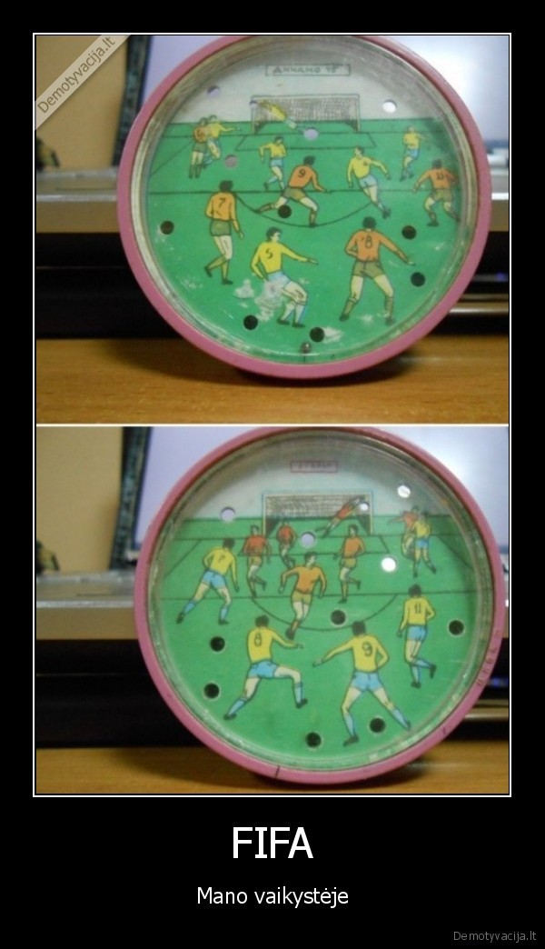 FIFA - Mano vaikystėje. 