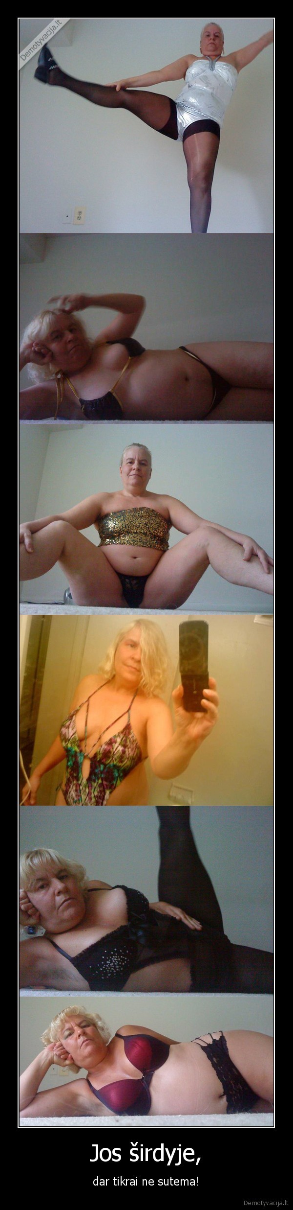 Jos širdyje, - dar tikrai ne sutema!