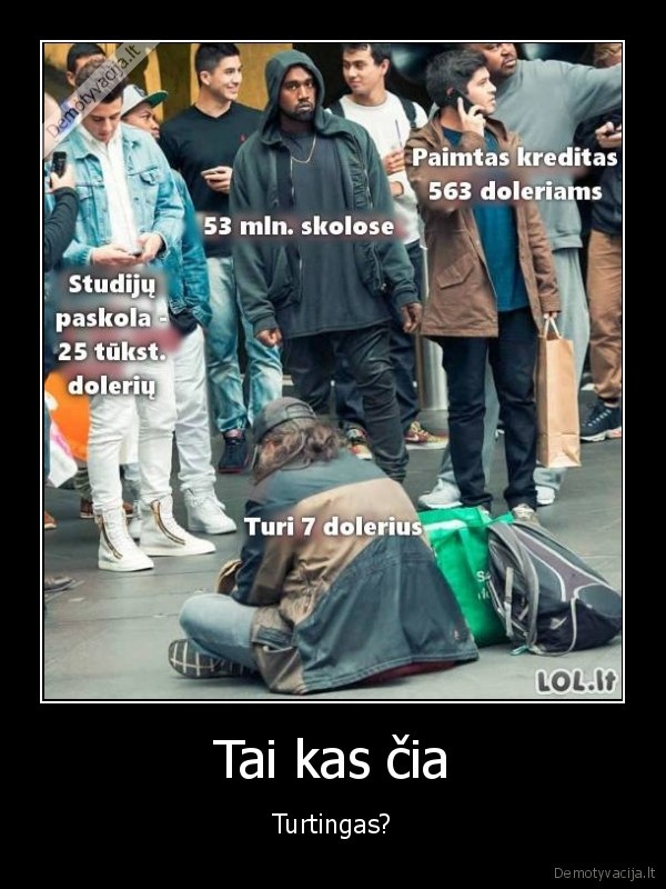 Tai kas čia - Turtingas?. 