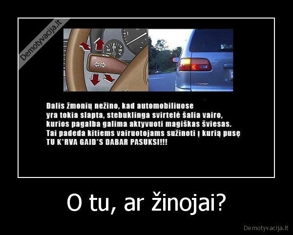 O tu, ar žinojai?. 